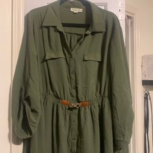 Olive dress